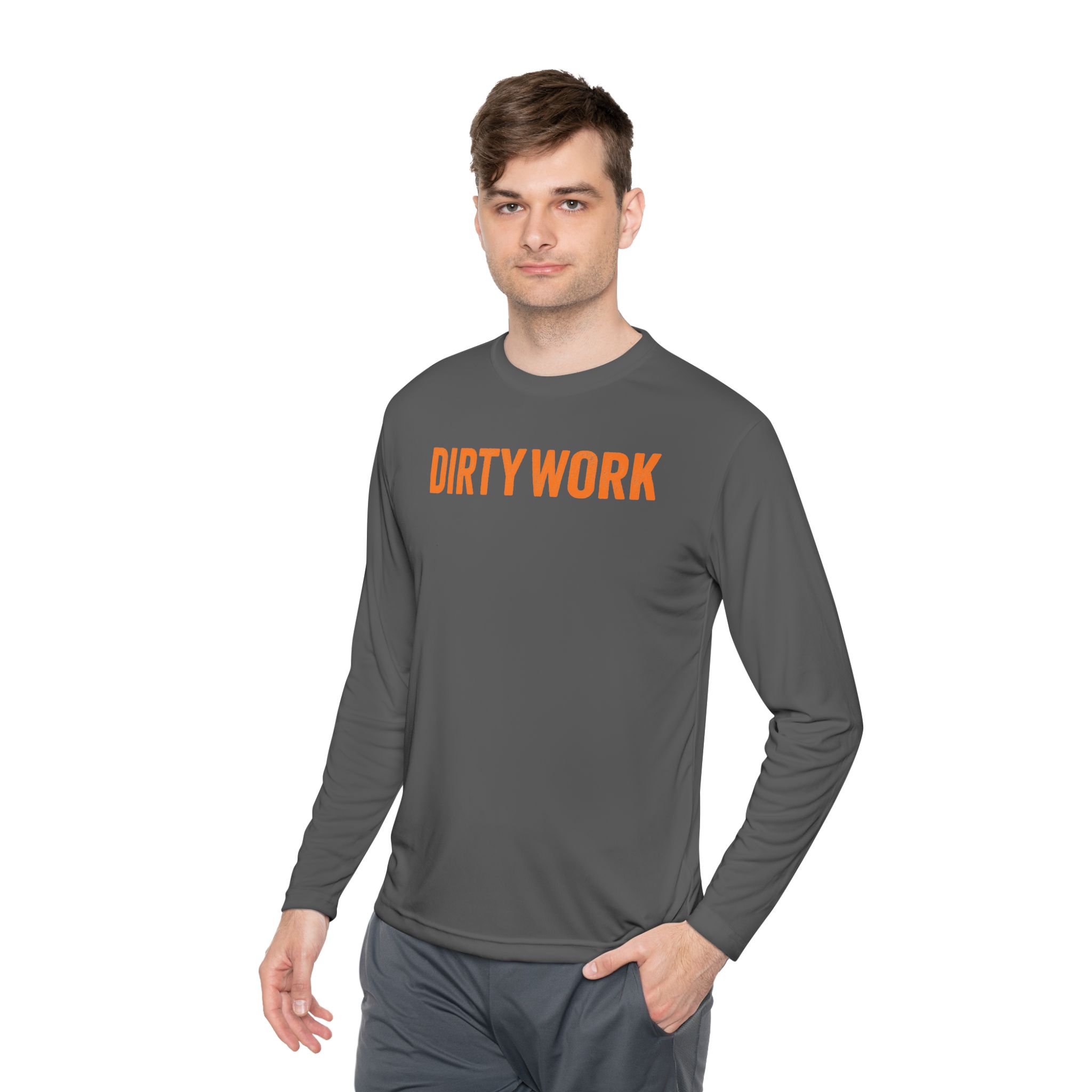 Dirty Work Long Sleeve Performance Tee - Image 2